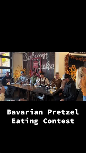 Bavarian Pretzel Eating Contest Challenge