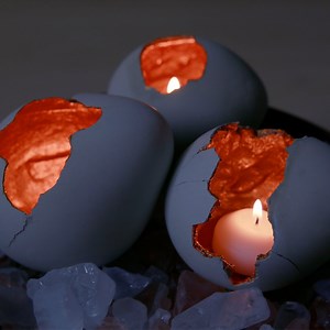 2.9M views · 1.2K reactions | How gorgeous are these concrete dragon eggs? Make your own with this unexpected technique! | Tasty Home | Facebook