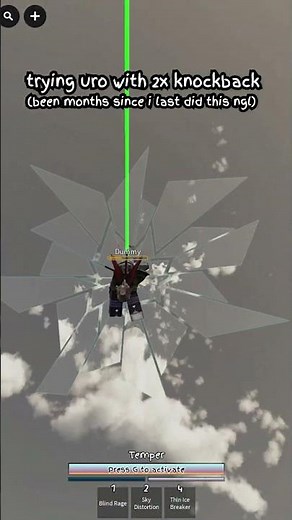 2x knockback uro combo #jjk #jjs #jujutsushenanigans #jujutsukaisen #roblox
