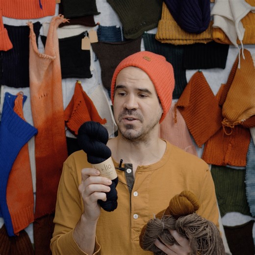 Our new yak wool colors from our 2025 production. Hoping to have everything available for sale on our website around the beginning of March 2026. #yarn #knit #cashmere | ULA LIA