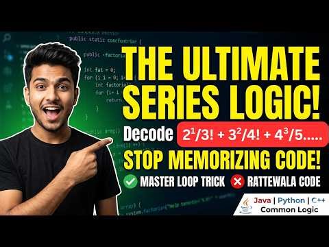 S-2 Series Sum in 1 Minute | Series Sum Tricks