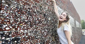 A wacky tradition that has literally stuck with sandwich shop for 80 years