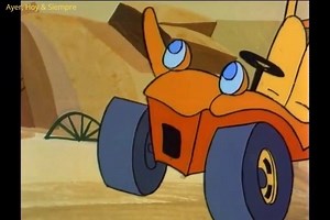 El Superveloz Buggy Buggy (Speed Buggy en el original en inglés), es una Serie de televisión de dibujos animados producida por Hanna-Barbera Productions, y emitida por la cadena CBS. Constaba de una sola temporada de 16 episodios, cada uno de 20 minutos de duración aproximadamente, los cuales fueron originalmente emitidos desde el 8 de septiembre de 1973, y retransmitidos luego por este mismo canal, para finalmente concluir el 30 de agosto del año 1975. | Ayer Hoy y Siempre