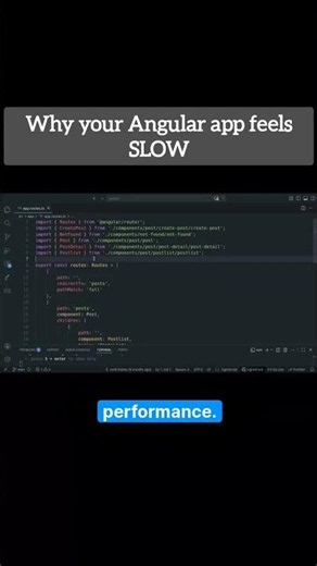 Why your Angular app feels SLOW ?