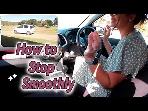 How to Stop a Car Smoothly | Beginner Driving Basics