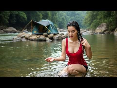 I Camped in the Middle of a River and Took a Natural Bath