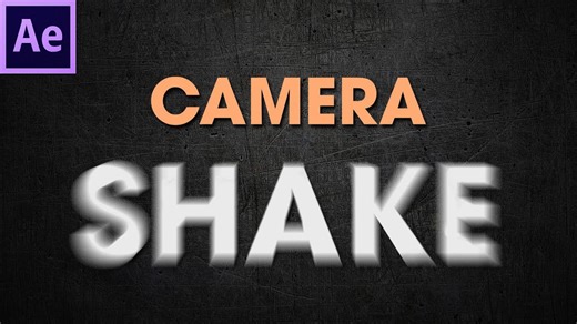 After Effects tutorials - Create camera shake effect - 74
