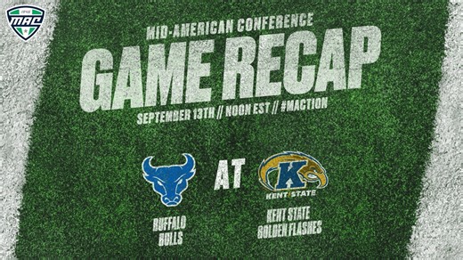 Horns Up! 🤘 Highlights from Buffalo's 31-28 conference opening win over Kent State! #MACtion | Mid-American Conference