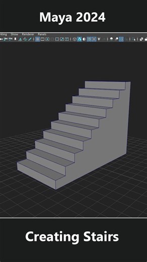 Parveen Singh | Noob Vs Pro Artist: Creating stairs in Maya .In this video watch how a noob and a Pro approach Creating stairs in Maya. Learn the best... | Instagram