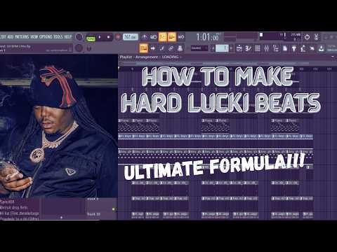 HOW TO MAKE HARD AMBIENT LUCKI TYPE BEAT in FL STUDIO | HezzyBeatz