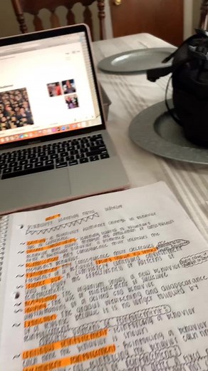 Love retaking my notes just to make them pretty:)) #school #fyp #notetaking