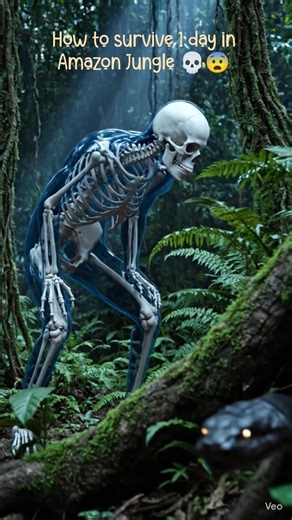 how to survive 1 day in Amazon Jungle 💀😨 , what if 😱 #shortsviral #shortvideo #facts