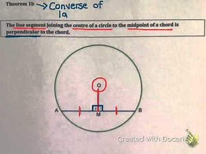 Circle Geometry Theorem 1