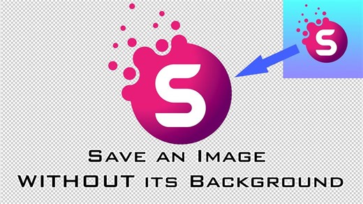 Photoshop basics tutorial: How to save an image with & without its background