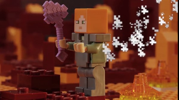 LEGO Minecraft The Nether Fight 21139 Building Kit (84 Piece)