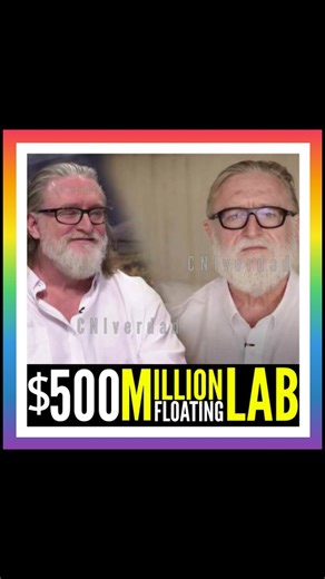 la verdad on Instagram: "Gabe Newell, the creator of Steam, didn’t just buy another billionaire toy—he bought a $500 million floating research lab disguised as a superyacht. His 111-meter vessel, Leviathan, is one of the 50 largest yachts on Earth, built to carry 22 guests, 33 crew members, and an entire ecosystem of marine science equipment. While Steam pulled in $16.2 billion in game revenue this year, Newell quietly redirected his fortune from digital games to deep-ocean exploration, using hi