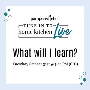 2.4K views · 47 reactions | Tune in tonight at 7 p.m. CT (8 p.m. ET/5 p.m. PT) to watch Home Kitchen Live! You will have a spooktacular time while we make a fun Halloween-inspired dinner, plus learn how to make the easiest homemade focaccia bread. Don't miss out - we'll have some exclusive offers and deals just for our live viewers! Reach out to your consultant or register here: https://bit.ly/3FnZplP #HomeKitchenLive #PamperedChefLive #letsgetcooking #SayYesPC | Pampered Chef | Facebook