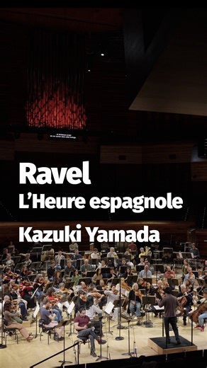 🇪🇸 Au menu du concert de ce soir à l’Auditorium de @radiofrance , l’Espagne : la lancinante « Pavane pour une infante défunte » de Ravel pour commencer, les bariolages d’ « Ibéria » de Debussy pour continuer, puis le joyau de la soirée, peu courant dans nos murs, « L’Heure espagnole ». C’est une « comédie musicale » indique Ravel, qui redonne vie à l’opéra-bouffe italien sous la forme d’une pochade en s’en donnant à cœur joie ; l’orchestre ironise, les cavatines déraillent – un « vaudeville po
