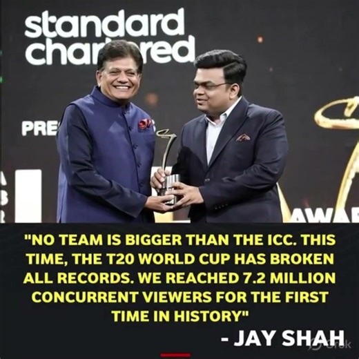 No team is bigger than the ICC." The game comes FIRST. And the game is THRIVING. 📈🏏