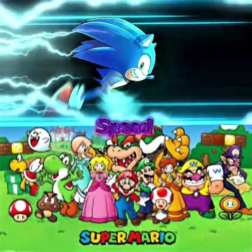 Archie sonic vs comp Mario verse