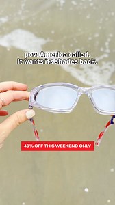 40% off. Four days. Zero excuses. Your summer starter pack just got a massive upgrade. If it’s not Blenders, it’s not hitting. Lock in shades for the pool, the party, and the pics—before the weekend’s gone. 🕶️ National Sunglasses Day. We own this. 🔥 Sale ends June 29. | Blenders