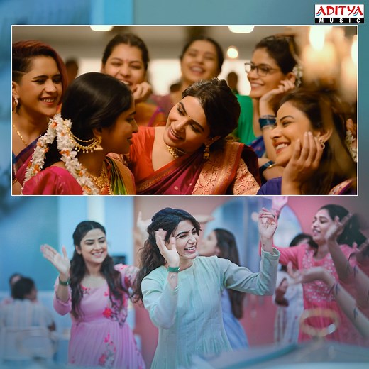 Dive into a melody that celebrates new beginnings — #BabyShower song from #Yashoda.🎶❤️ #Samantha #VaralaxmiSarathkumar #Manisharma #SahithiChaganti #TarunMathur #Hindisongs #Hindivideos #Trendingvideo #Trendingvideos #Trending #AdityaMusic #AdityaMusicGaane | Aditya Music Hindi