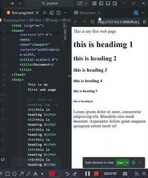 normal code of html #webdevlopment #html #htmltutorial #viral #html5