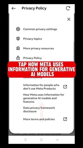 🔥 Do this BEFORE Dec 16, 2025 — Opt out of Meta using your data for AI 🔥1️⃣ #StopDataHarvesting
