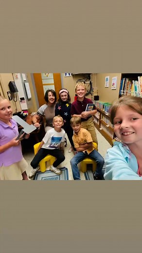 We are so proud to have been able to bring back our Library and Accelerated Reading program this year, all made possible by Ms. Sandy. 📖🥰 StB is committed to growth for our students, and these pictures are a small illustration of how much the kiddos enjoyed their library time, even on their last week. 🫶🏻 Thank you, Ms. Sandy, for your hard work and dedication this school year, and thank you to 3rd/4th Grade for helping acknowledge her with your sweet gift. 🌸💛💚 | St. Bruno Catholic School 