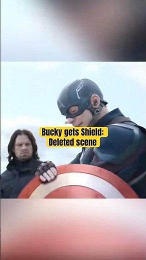 Bucky Gets Cap’s Shield Deleted Scene….