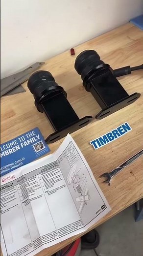 Out with the old, in with the new! Timbren Active Off-road bumpstops!
