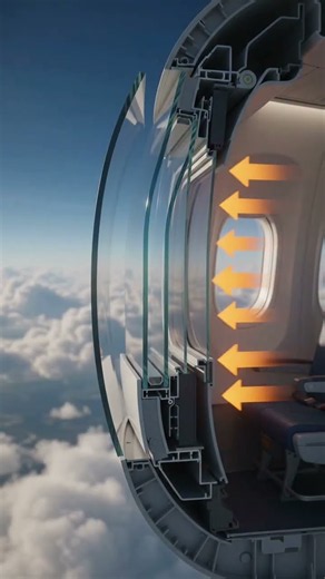 À quoi sert le petit trou sur les hublots d'avion ?