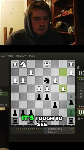 Chess Strategy: Knight Maneuvers and Bishop Blunders #shorts