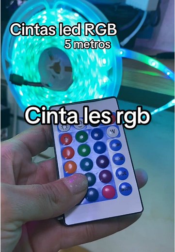 Cinta LED RGB para Iluminación Personalizada
