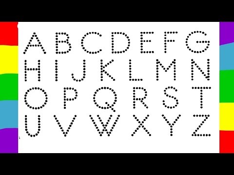 A to Z tracing| ABC TRACING AND colouring| Alphabet tracing for kids| ABC TRACING