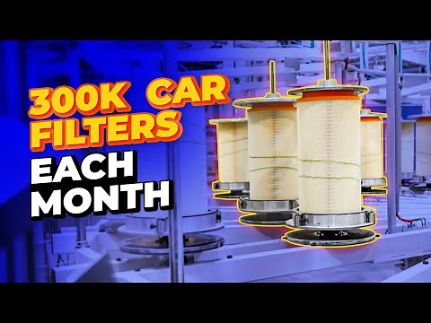 How It's Made: Car Filters Production. INSIDE FACTORIES