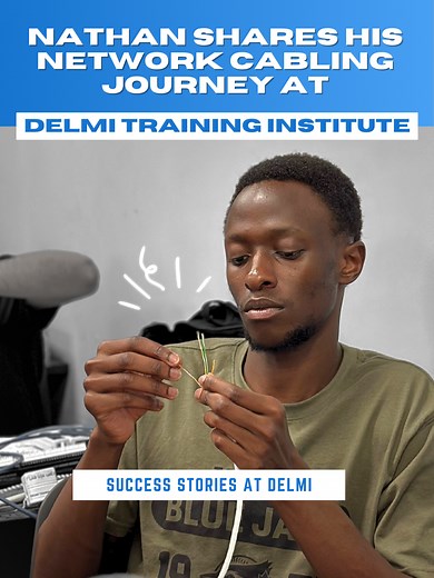 Network Cabling Training Success at Delmi Institute