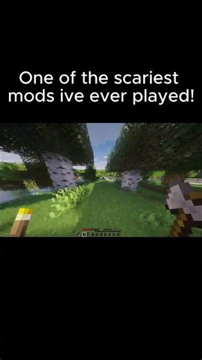 I Wasn’t Alone In The Woods… 😳 #minecraft