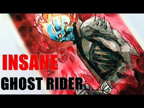DRAWING THE GHOST RIDER