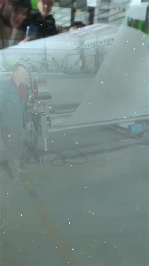 LDPE foam sheet making machine with automacti cutting