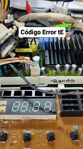 43K views · 1.1K reactions | Como Diagnosticar el Código de Error ( tE ) en tarjetas LG Inverter | Refriserka Academy | Facebook