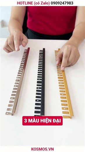 Nẹp T uốn góc cong. Giải pháp trang trí góc cong linh hoạt và độc đáo