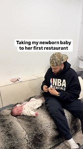 First newborn to visit chickfila 😌 | DrHobs