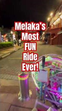 Only in Melaka! The Coolest Ride You’ll Ever Try! #Trishaws #MalaccaCity #WorldHeritageCity