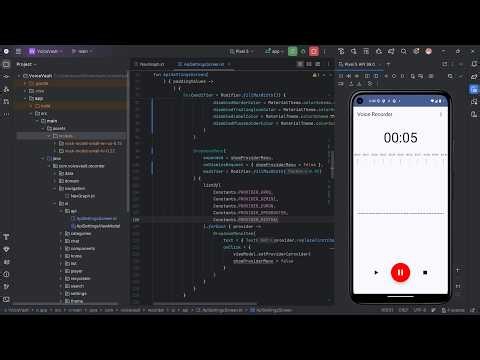 Create a Voice Recording App with Kotlin & Jetpack Compose
