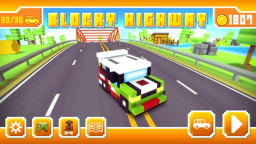 Blocky Highway is a new endless runner by the developer of Blocky Roads