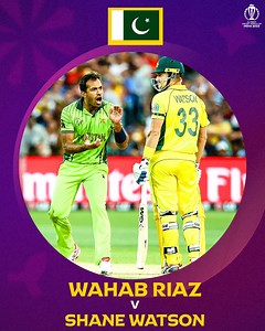 19M views · 650K reactions | Relentless. Accurate. Unplayable!  With Wahab Riaz announcing his retirement, we look back at one of the greatest bowling spells in ICC Cricket World Cup history  | ICC - International Cricket Council | Facebook