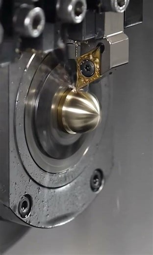 Milling Brass #cncmachining