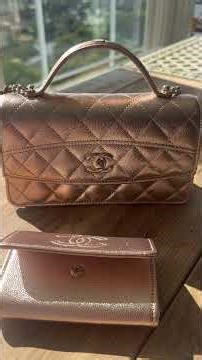 Unboxing the Most Luxurious Wallet On Chain in ROSE GOLD Chanel