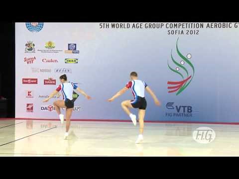 Mixed Pairs France 2 - Aerobic Worlds 2012